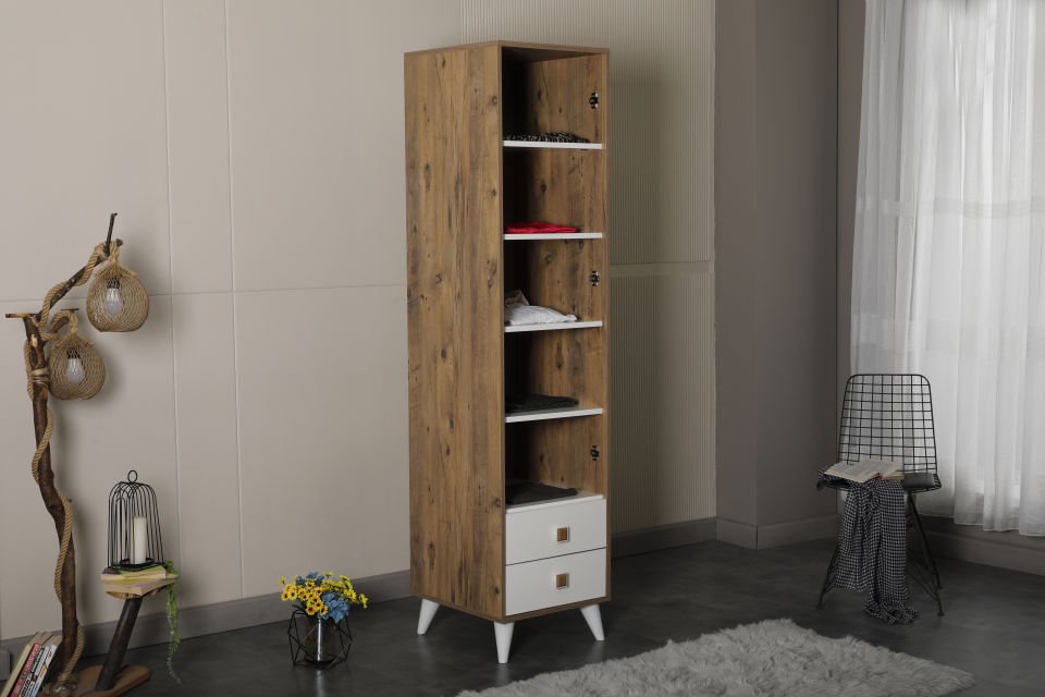 REBECA TEK KAPAKLI DOLAP