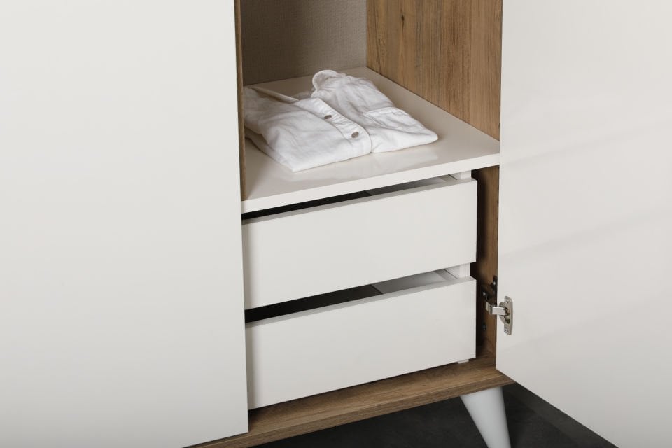 REBECA 2 KAPAKLI DOLAP