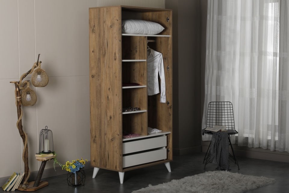 REBECA 2 KAPAKLI DOLAP