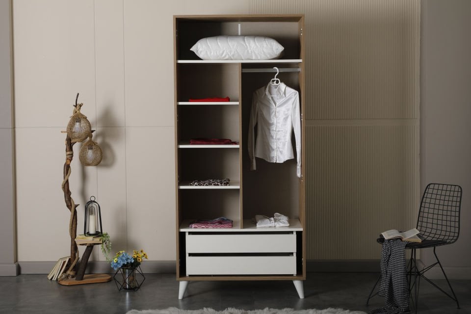 REBECA 2 KAPAKLI DOLAP