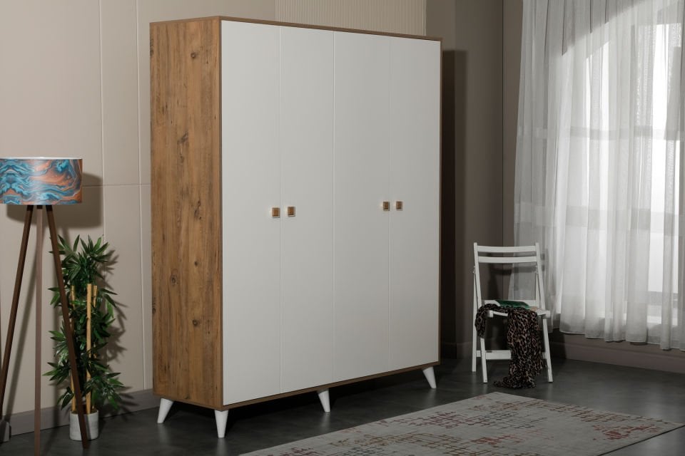 REBECA 4 KAPAKLI DOLAP