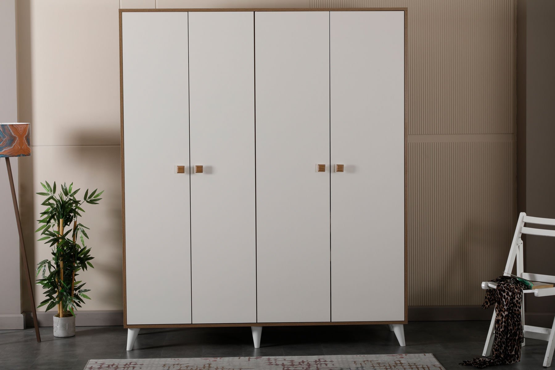 REBECA 4 KAPAKLI DOLAP