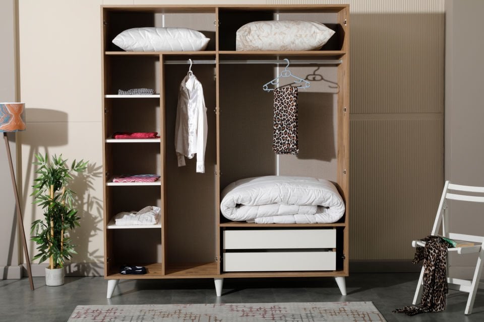 REBECA 4 KAPAKLI DOLAP