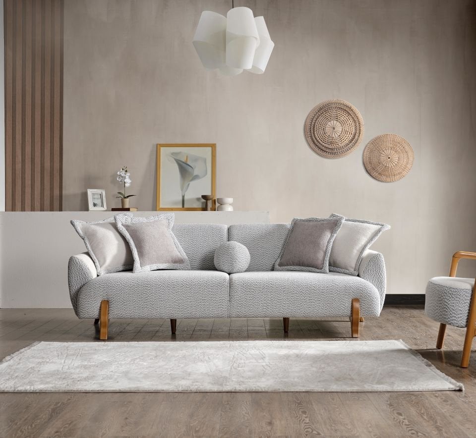 BİANCO ÜÇLÜ KOLTUK