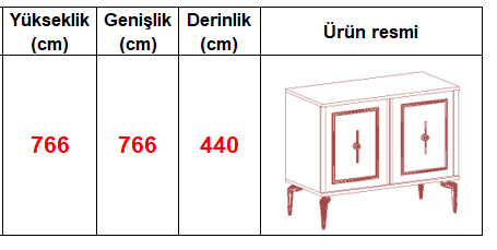 ORLANDO ŞİFONYER (METALIK KROM - LOTUS)