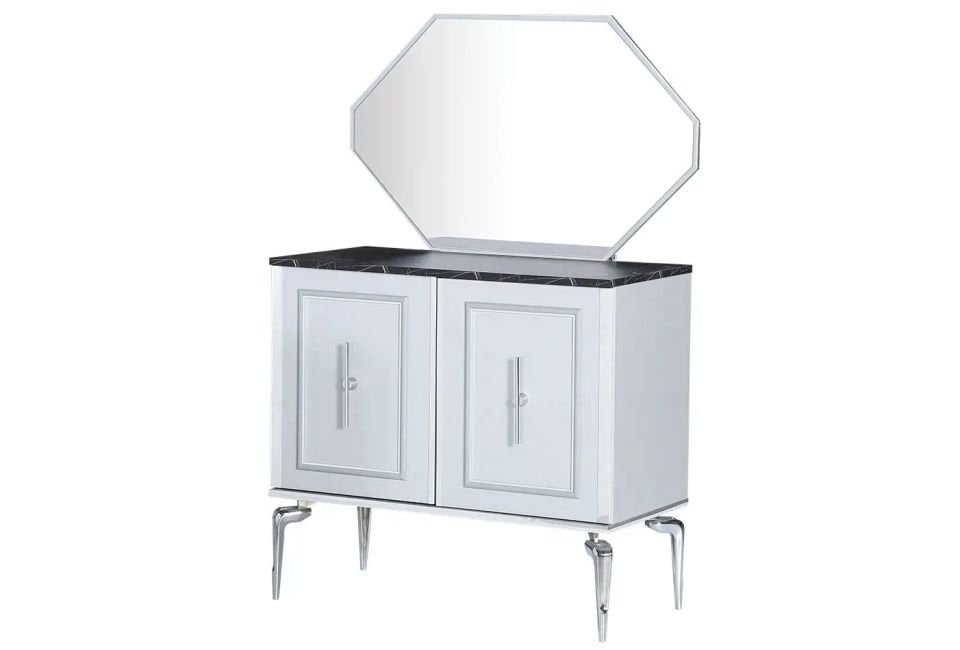 ORLANDO ŞİFONYER (METALIK KROM - LOTUS)