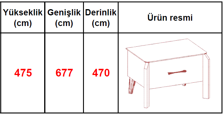SALLY KOMODIN (ANTRASIT GRI-M. KROM)