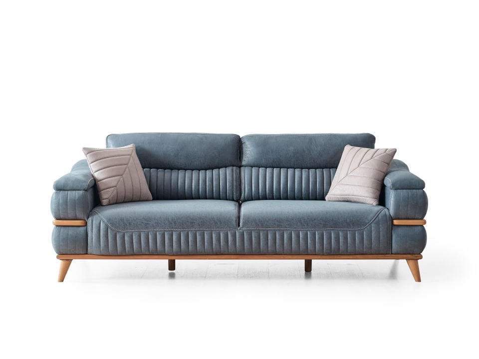 FAGUS ÜÇLÜ KOLTUK(MAVİ)