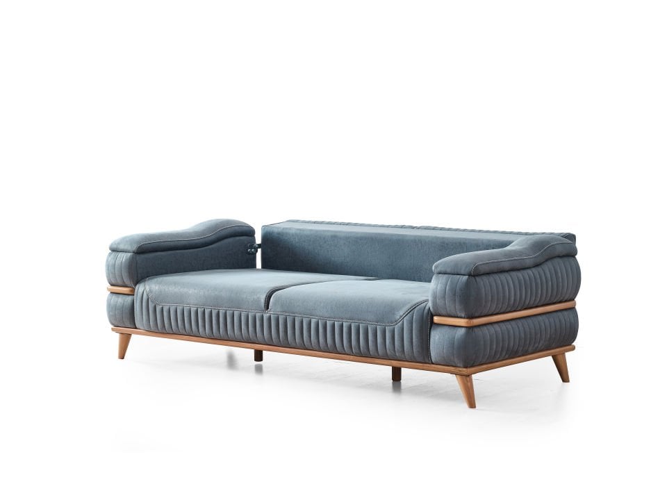 FAGUS ÜÇLÜ KOLTUK(MAVİ)