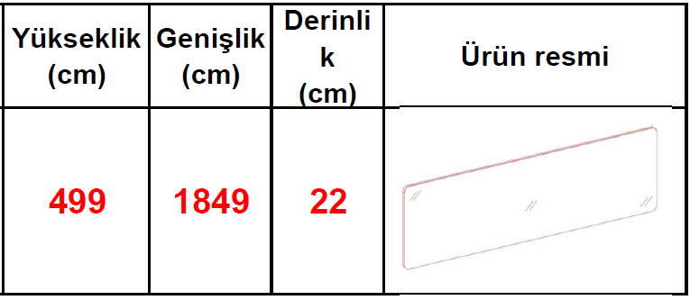 SALLY KONSOL AYNA (ANTRASIT GRI-M. KROM)