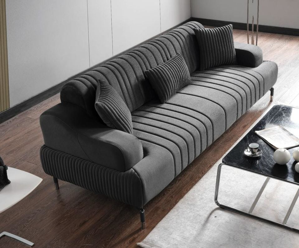 AYDEN ÜÇLÜ KOLTUK(ANTRASİT)