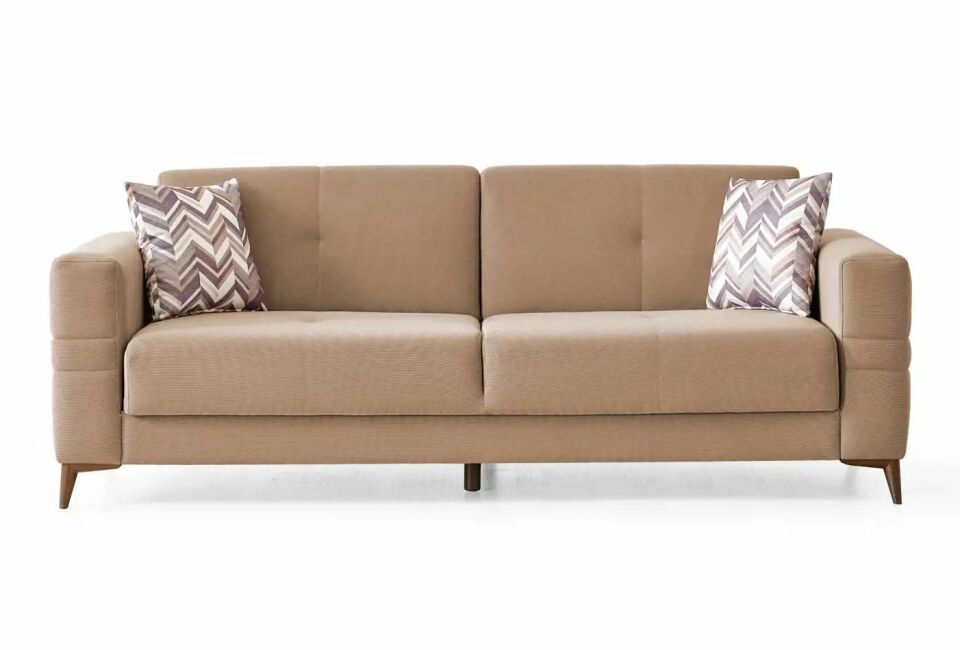 ROY ÜÇLÜ KOLTUK(KAHVERENGİ)