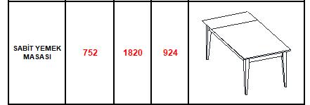 DELTA SABIT MASA (ALPINE-M. AVANGART)
