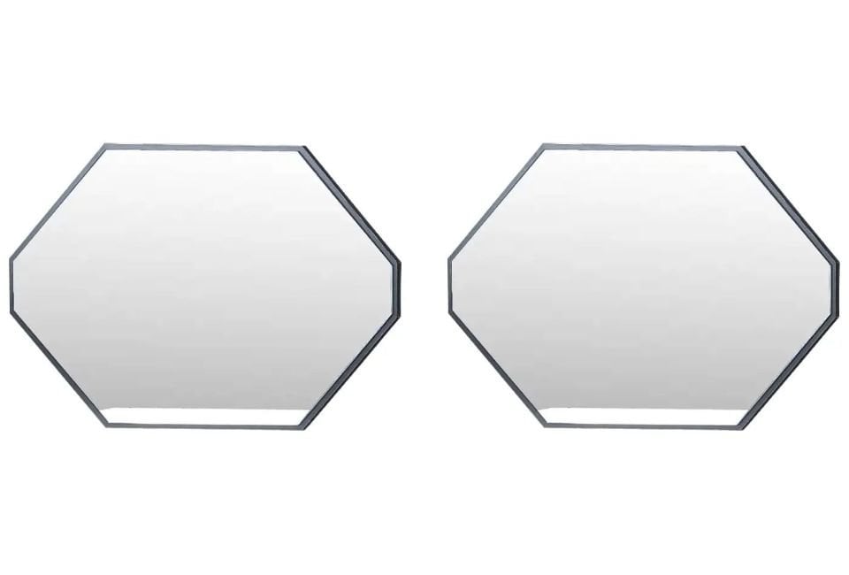 PATARA KONSOL AYNA (KAMAN CEVIZ - ANT. GRI)