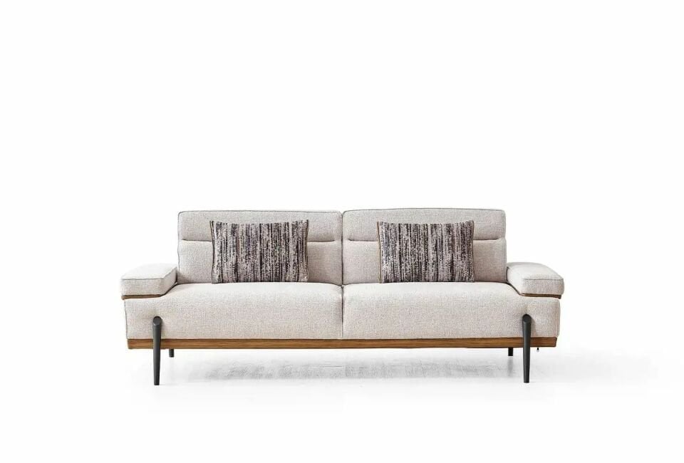 SARA ÜÇLÜ KOLTUK(KREM)