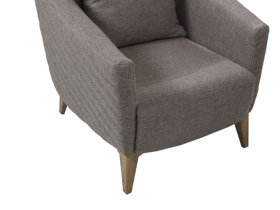 RABELLA BERJER TEKLI KOLTUK(KAHVE)