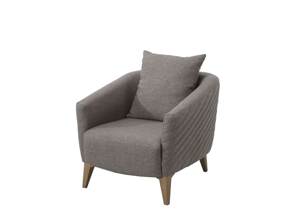 RABELLA BERJER TEKLI KOLTUK(KAHVE)