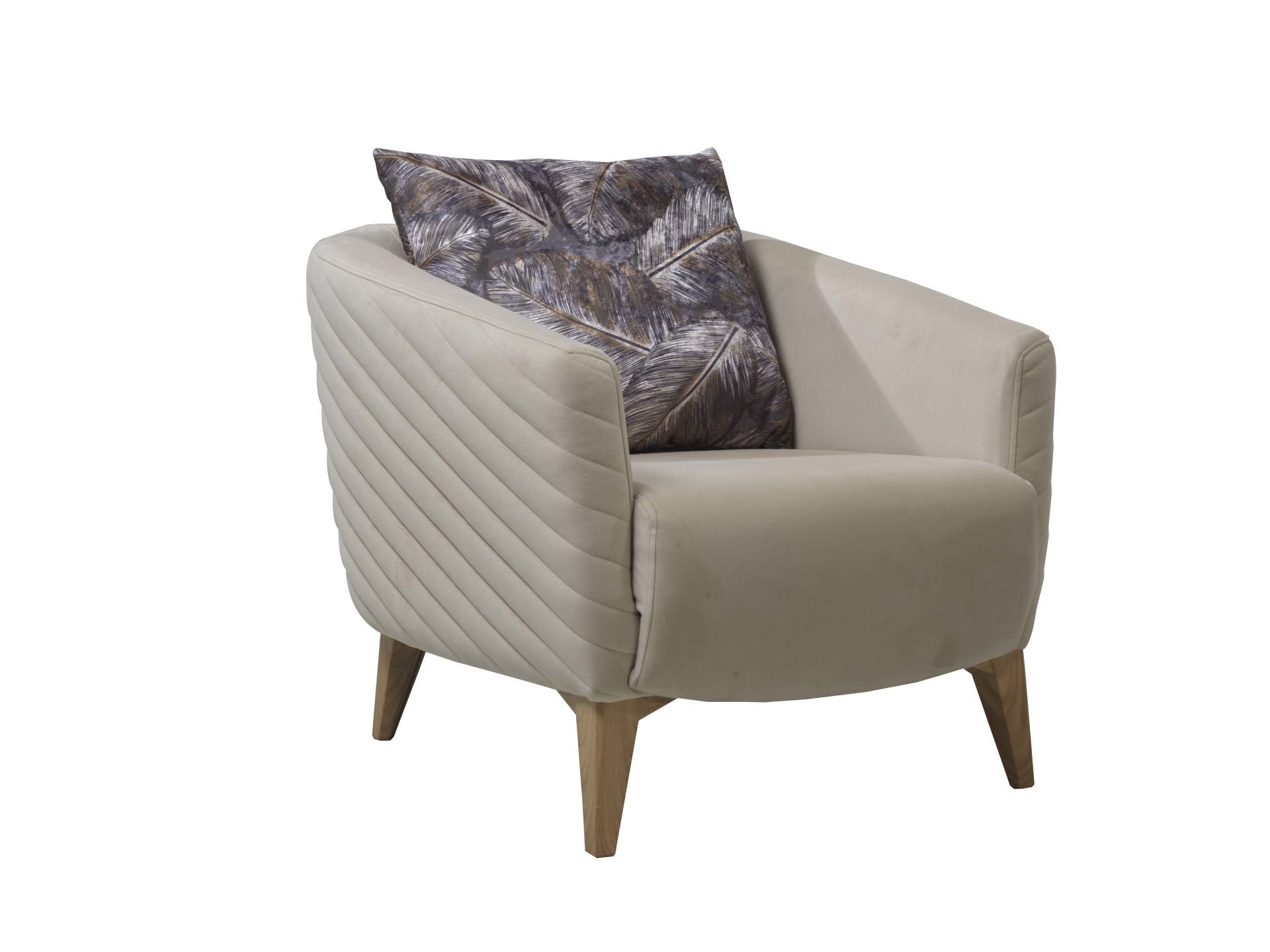 RABELLA BERJER TEKLI KOLTUK(KREM)