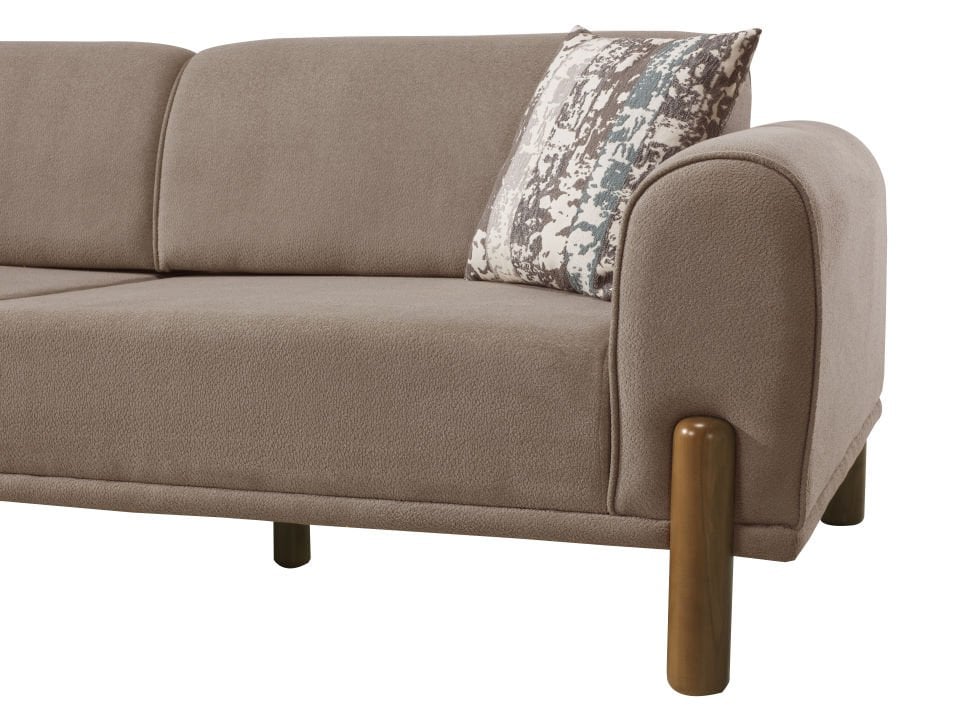 BOHEM PLUS ÜÇLÜ KOLTUK(KAHVE)