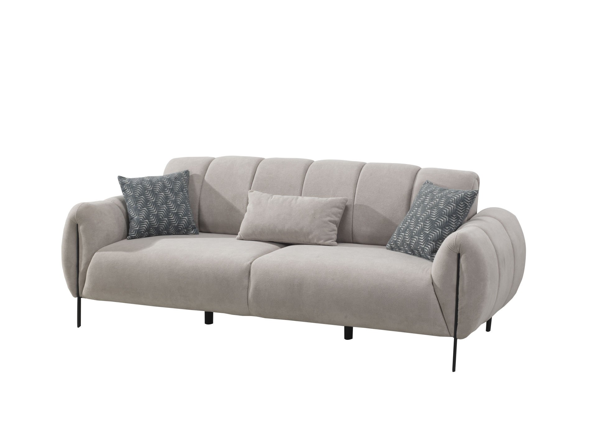 FREKANS ÜÇLÜ KOLTUK(KREM)