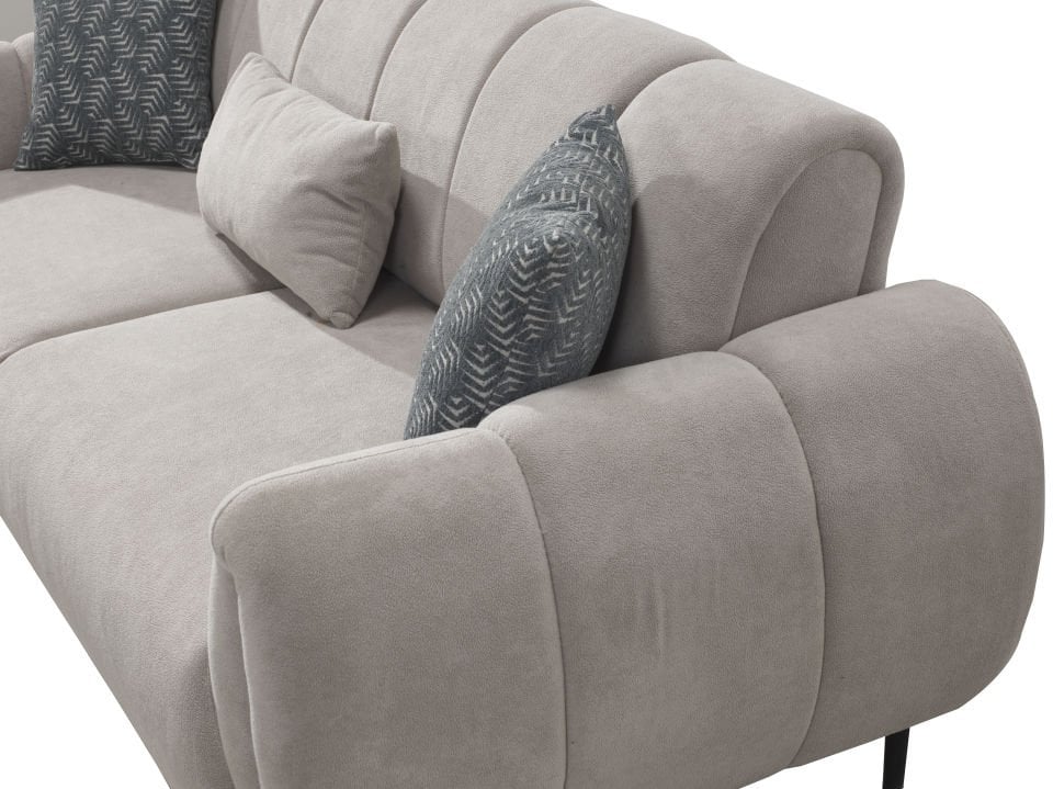 FREKANS ÜÇLÜ KOLTUK(KREM)